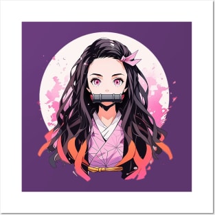 nezuko Posters and Art